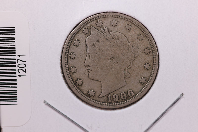 1906 Liberty Nickel, Affordable Circulated Coin. Store