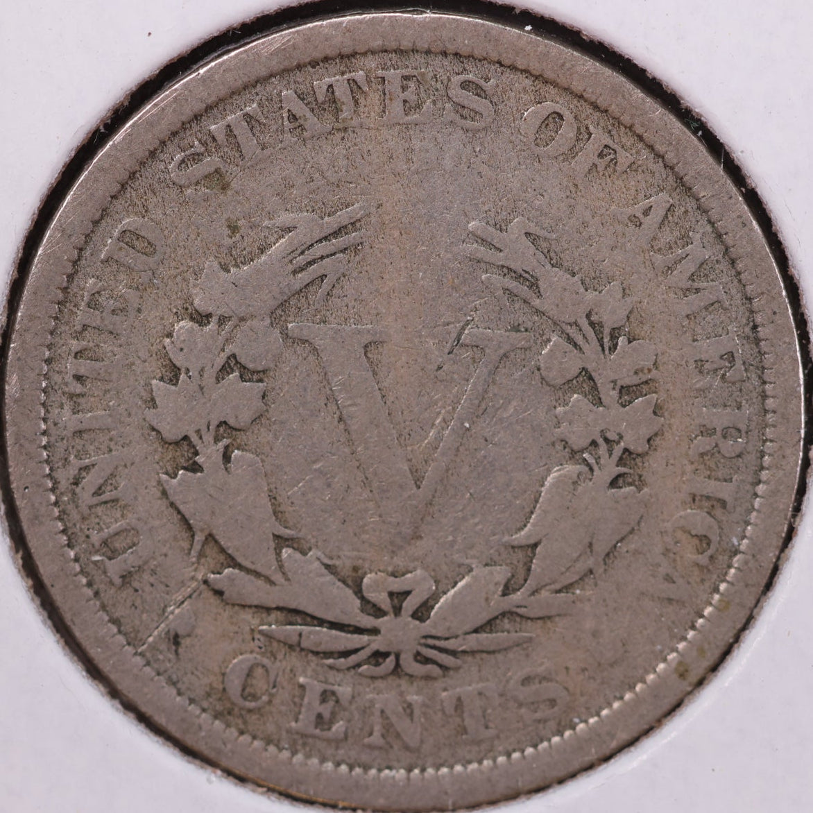 1906 Liberty Nickel, Affordable Circulated Coin. Store #12072