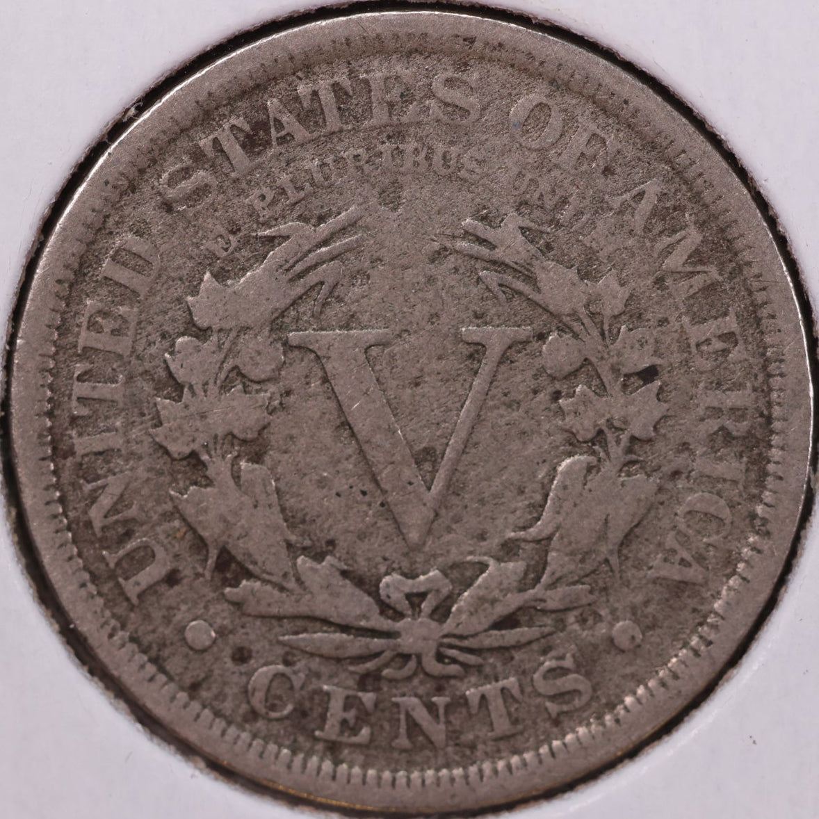1907 Liberty Nickel, Good Circulated Coin, details, Store #12073