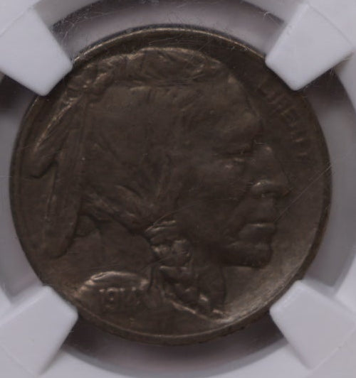 1914-S Buffalo Nickel, NGC Graded AU-55, Circulated Coin, Store SALE #GNL067.