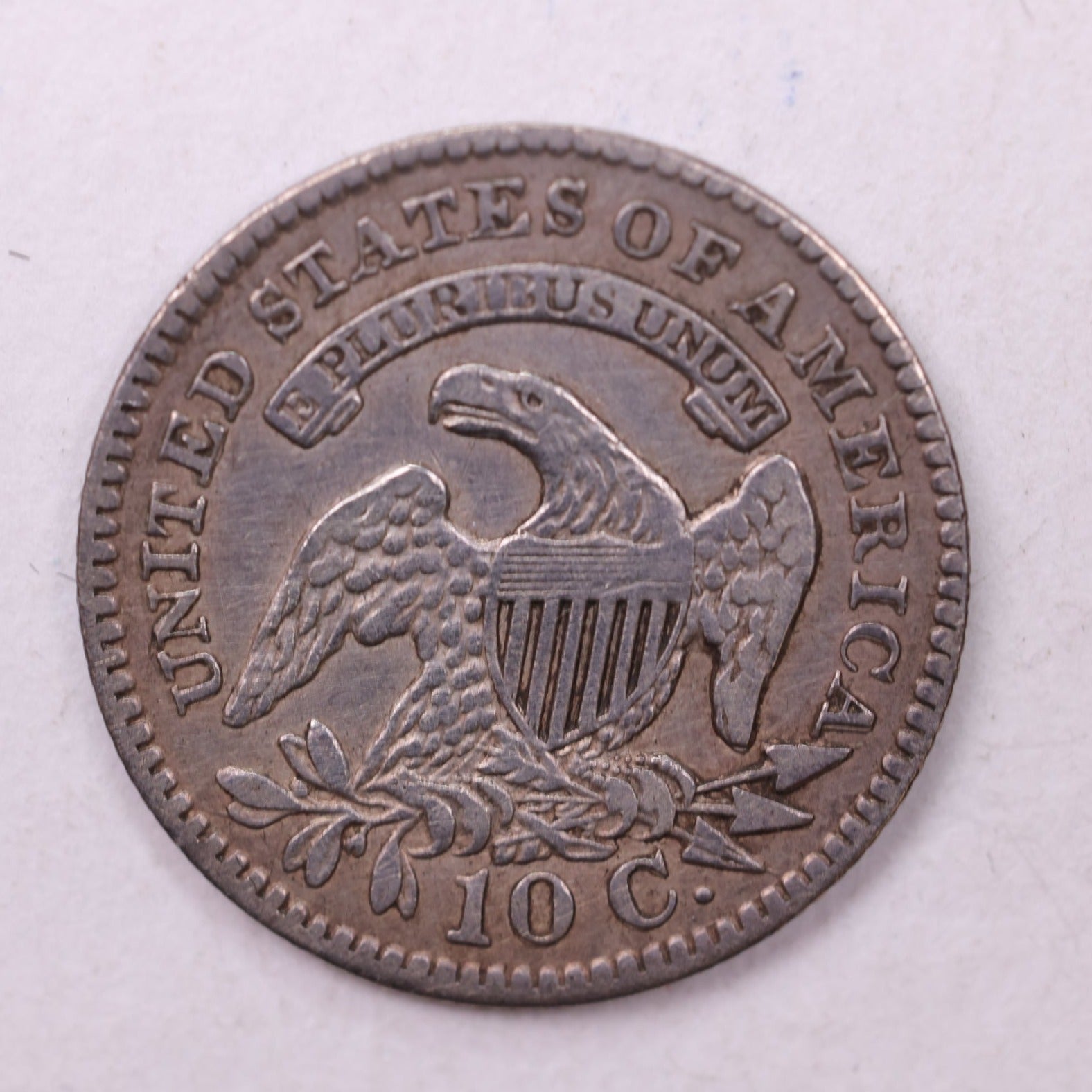 1827 Cap Bust Dime., Extra Fine., Store Sale #18943
