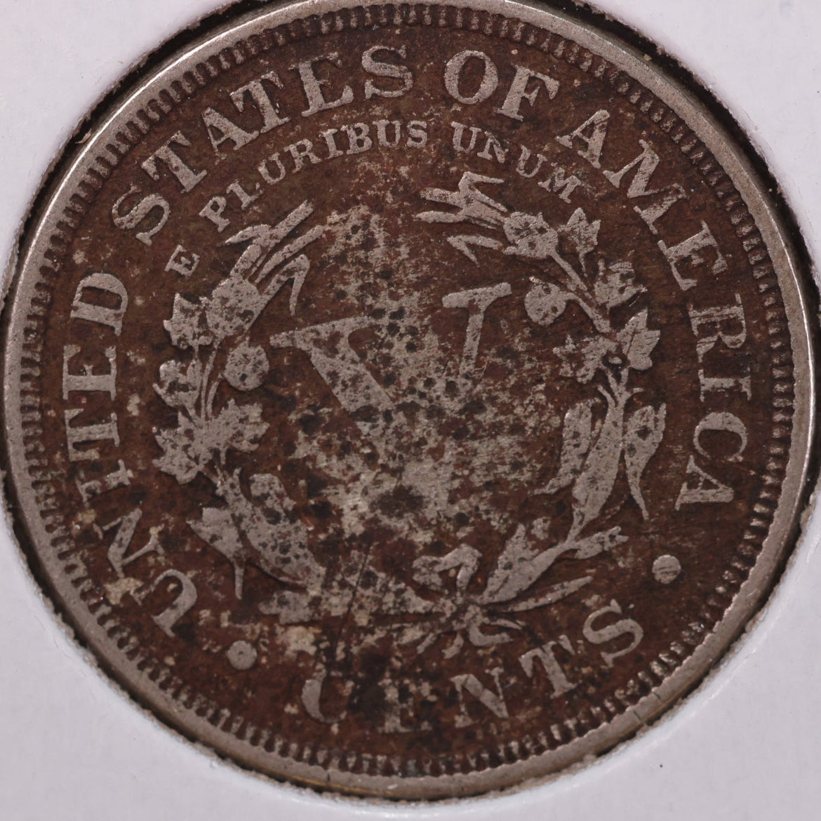 1907 Liberty Nickel, Good Circulated Coin. Store #12075