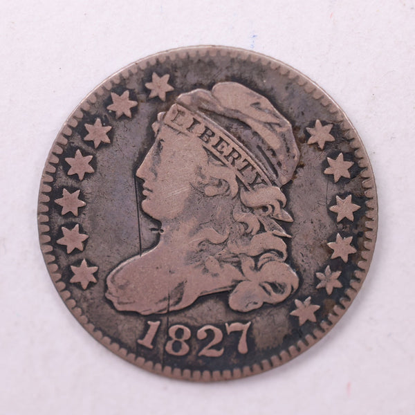 1827 Cap Bust Dime., JR-6., Fine+., Store Sale #18945