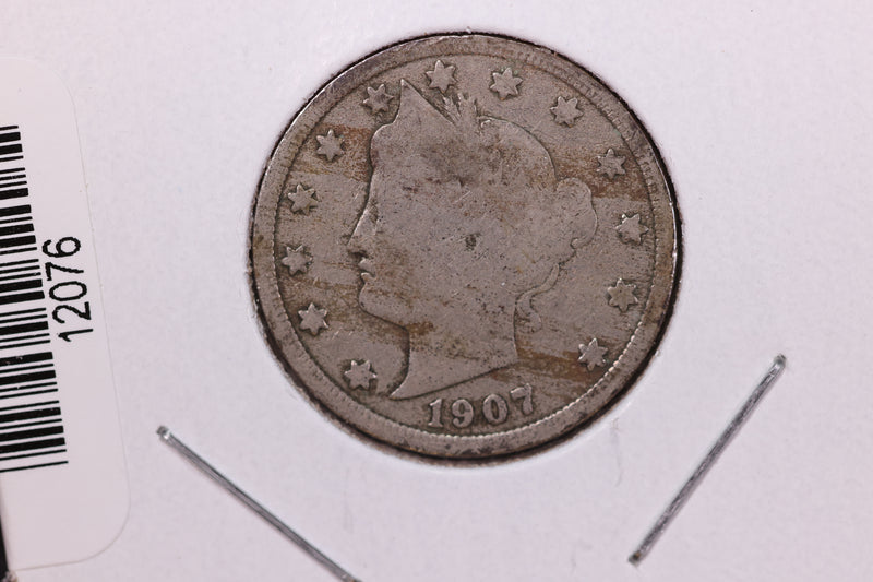 1907 Liberty Nickel, Affordable Circulated Coin. Store