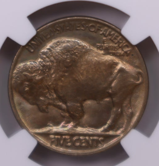 1921 Buffalo Nickel, NGC Graded MS-65, Uncirculated Coin, Store SALE #GNL068.