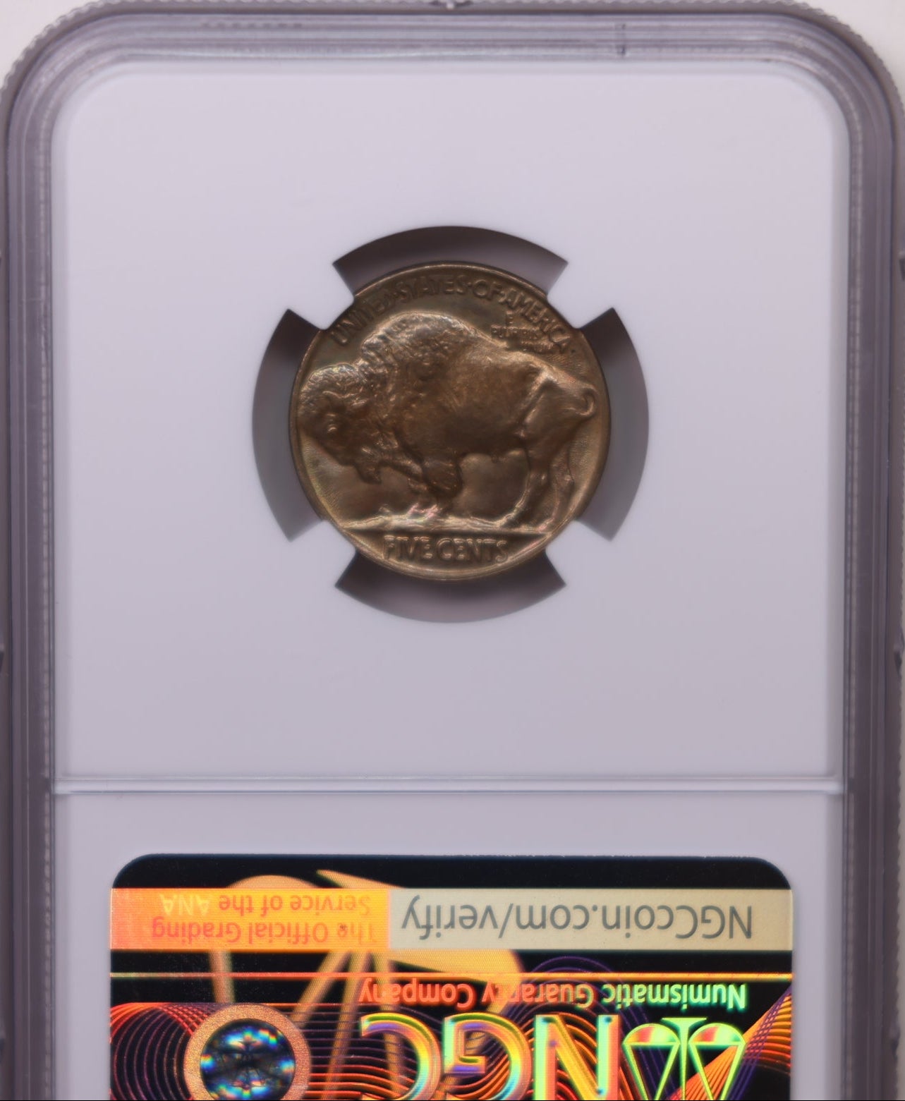 1921 Buffalo Nickel, NGC Graded MS-65, Uncirculated Coin, Store SALE #GNL068.