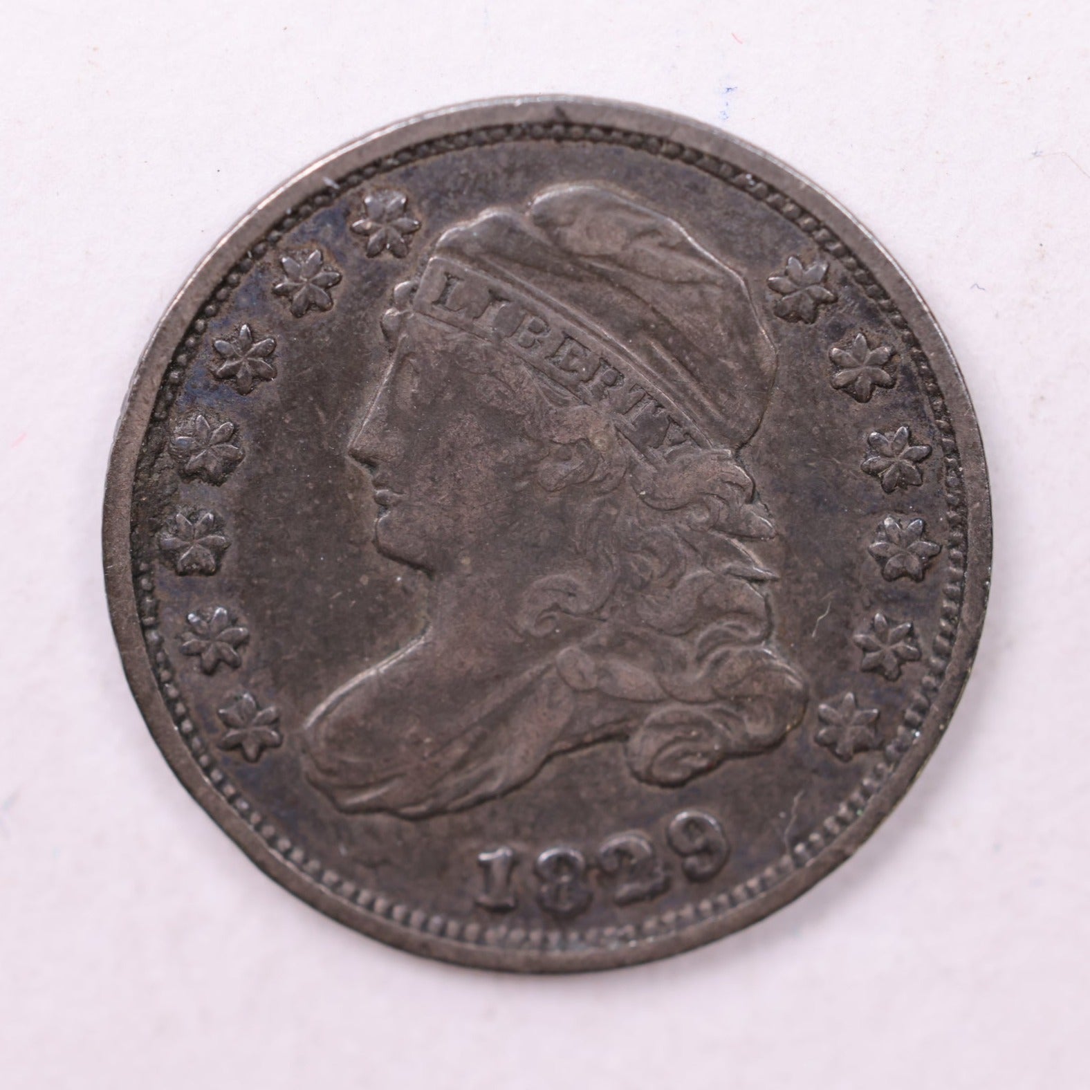 1829 Cap Bust Dime., Extra Fine., Store Sale #18946