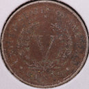 1907 Liberty Nickel, About Good Circulated Coin, details. Store