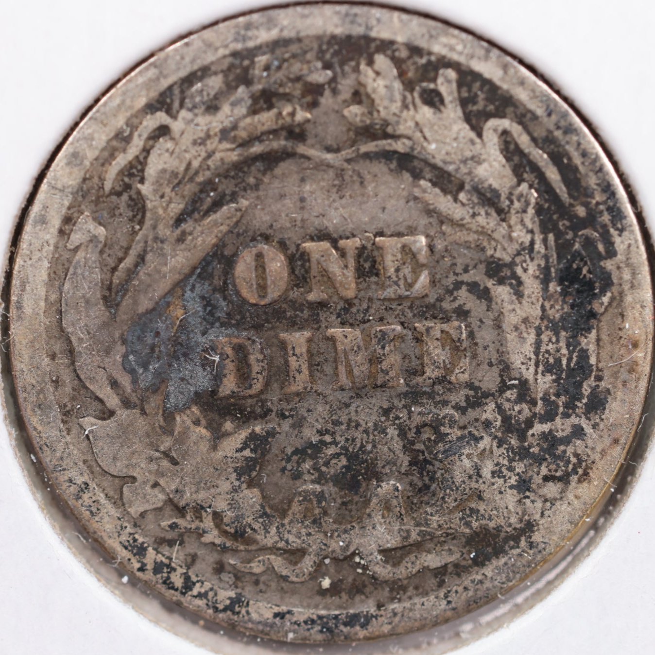 1911 Barber Dime, Good Circulated Coin, Store #DE0598