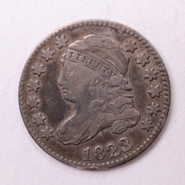 1823/2 Cap Bust Dime., Large E., Very Fine., Store Sale #18949