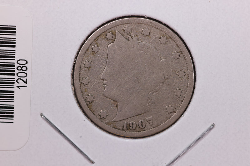 Copy of 1907 Liberty Nickel, Affordable Circulated Coin. Store