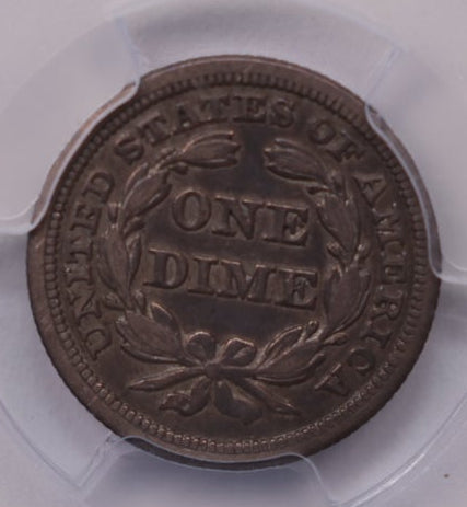 1846 Seated Liberty Dime, PCGS XF-45 Circulated Coin, Store Sale #DE1000.