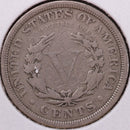 1907 Liberty Nickel, Good+ Circulated Coin. Store