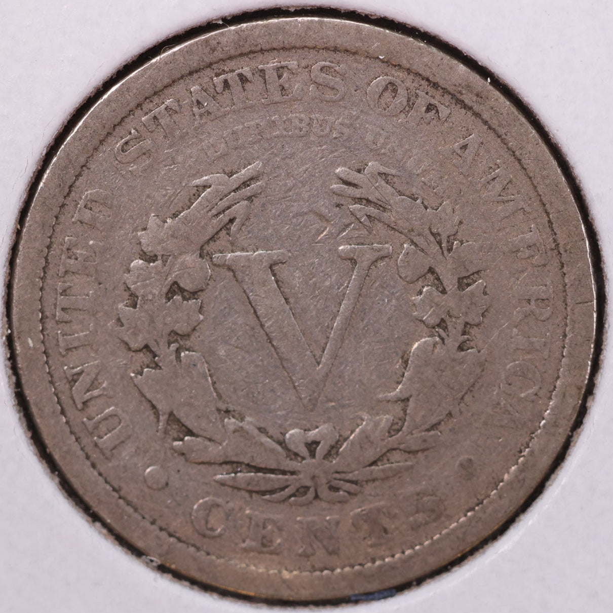 1907 Liberty Nickel, Good Circulated Coin. Store #12083