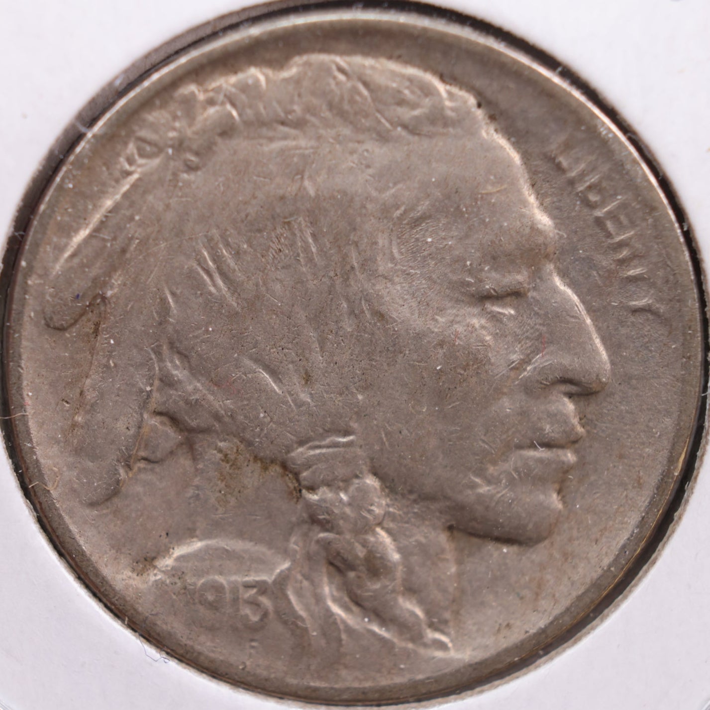 1913 Buffalo Nickel, Very Fine+ Circulated Coin, Store #NL194