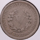 1908 Liberty Nickel, Very Good Circulated Coin. Store