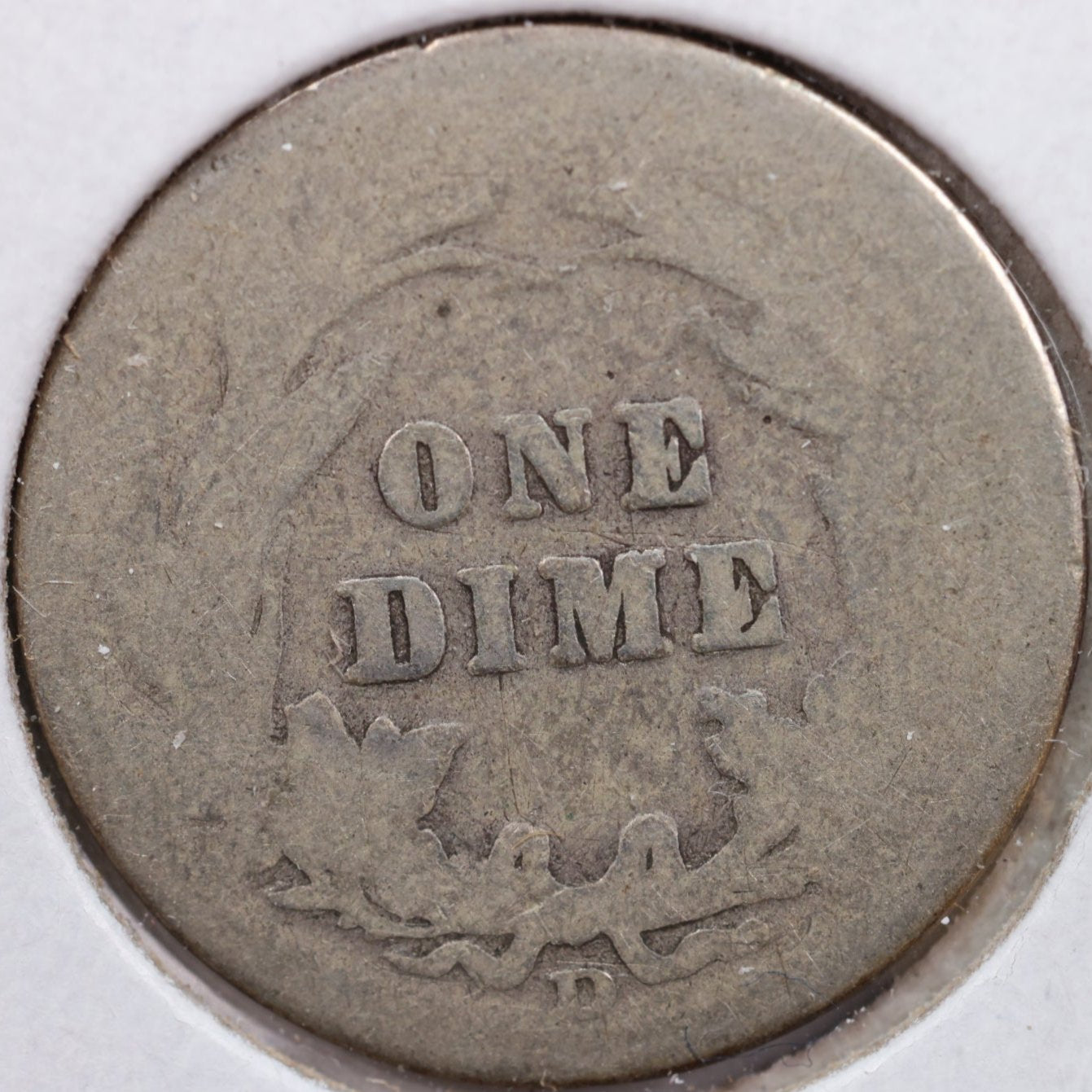 1912-D Barber Dime, Good Circulated Coin, Store #DE0593
