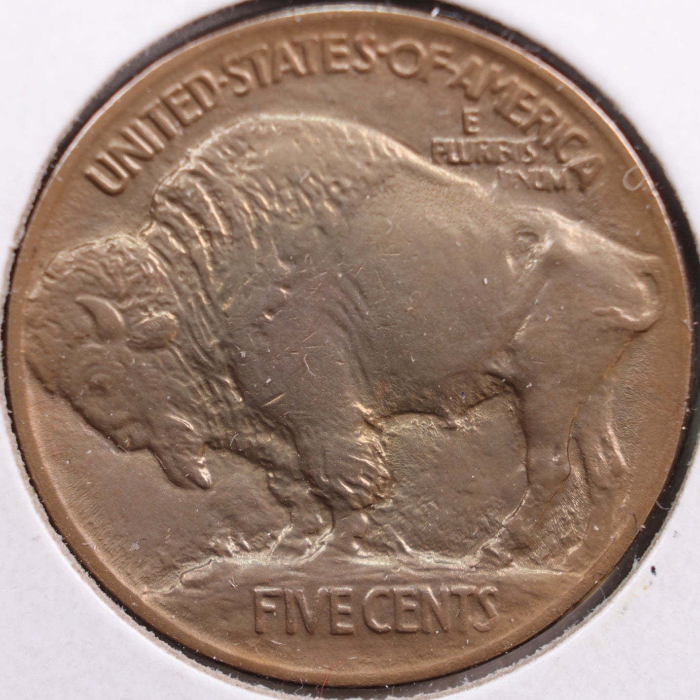1913 Buffalo Nickel, Mint State Uncirculated Coin, Store #NL196