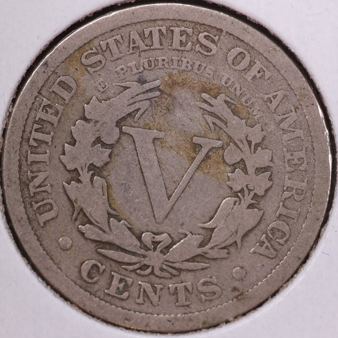 1908 Liberty Nickel, Good Circulated Coin. Store #12090