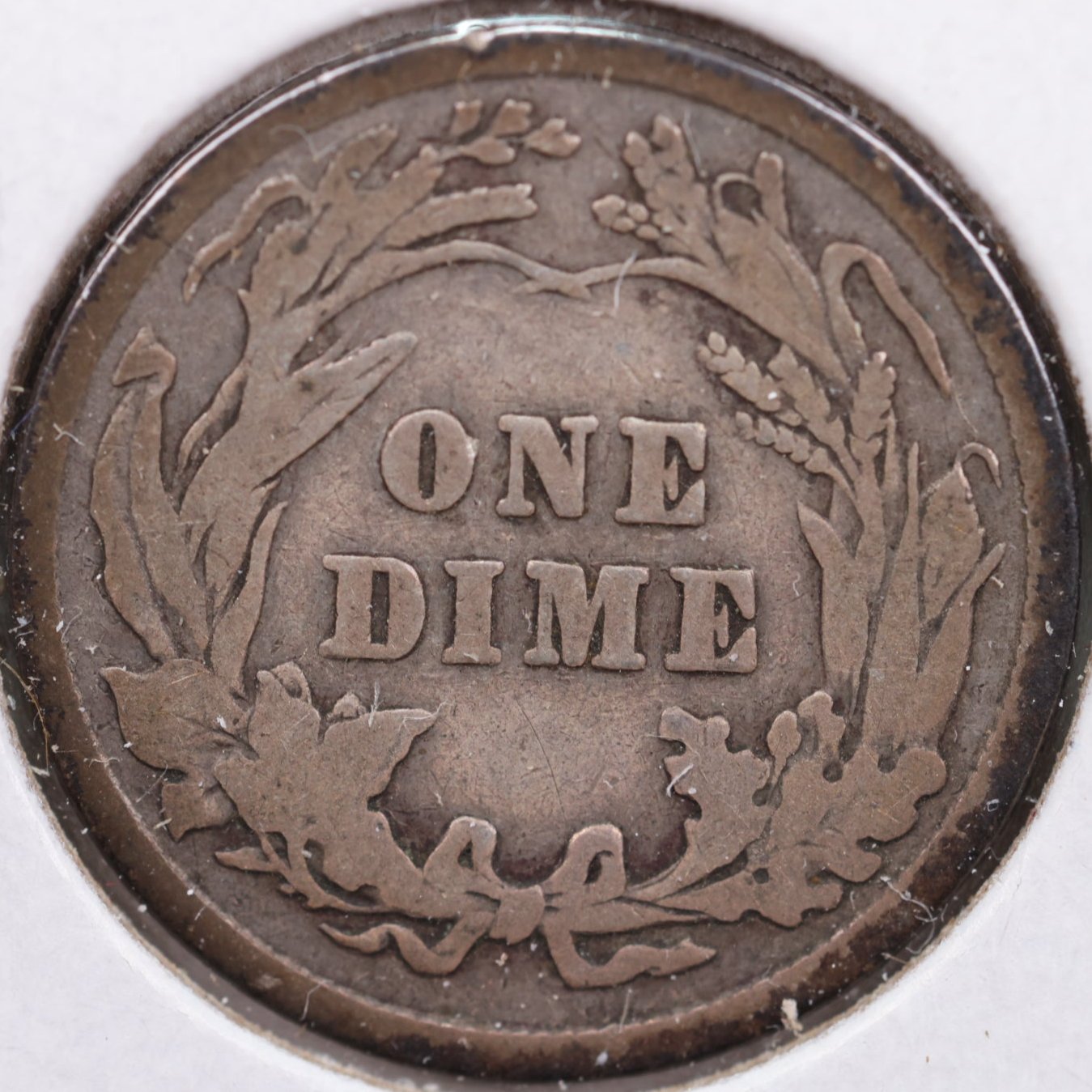 1913 Barber Dime, Very Good Circulated Coin, Store #DE0569