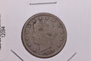 1908 Liberty Nickel, Affordable Circulated Coin. Store