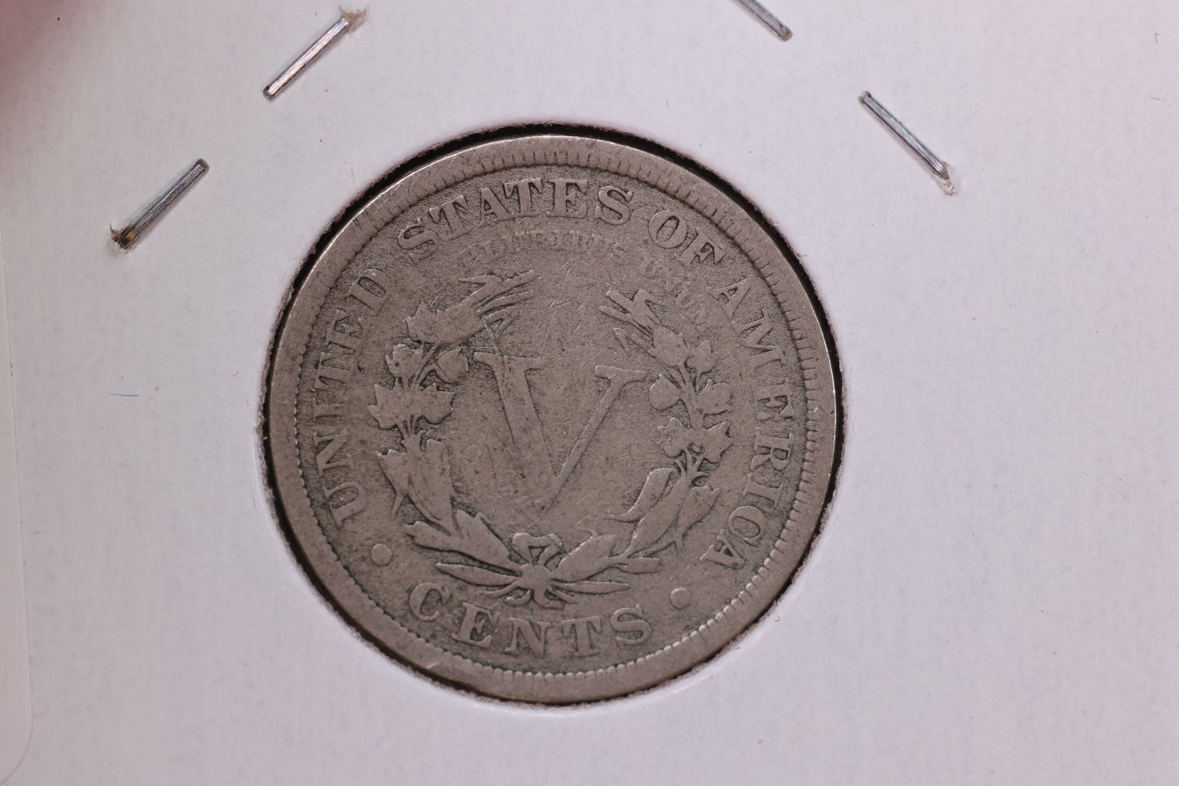 1908 Liberty Nickel, Affordable Circulated Coin. Store #12094