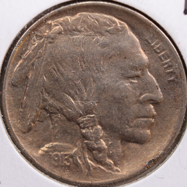 1913 Buffalo Nickel, Mint State Uncirculated Coin, Store #NL201