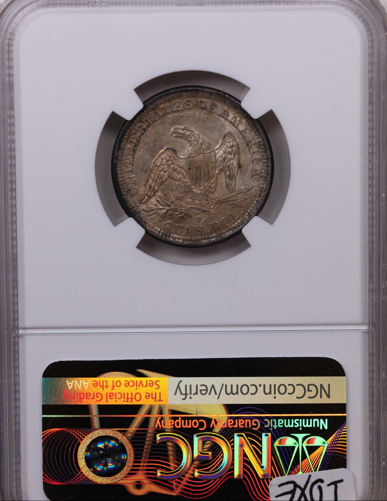 1840-O Liberty Seated Quarter, NGC MS-61, Uncirculated, Better Date, #QR1952.