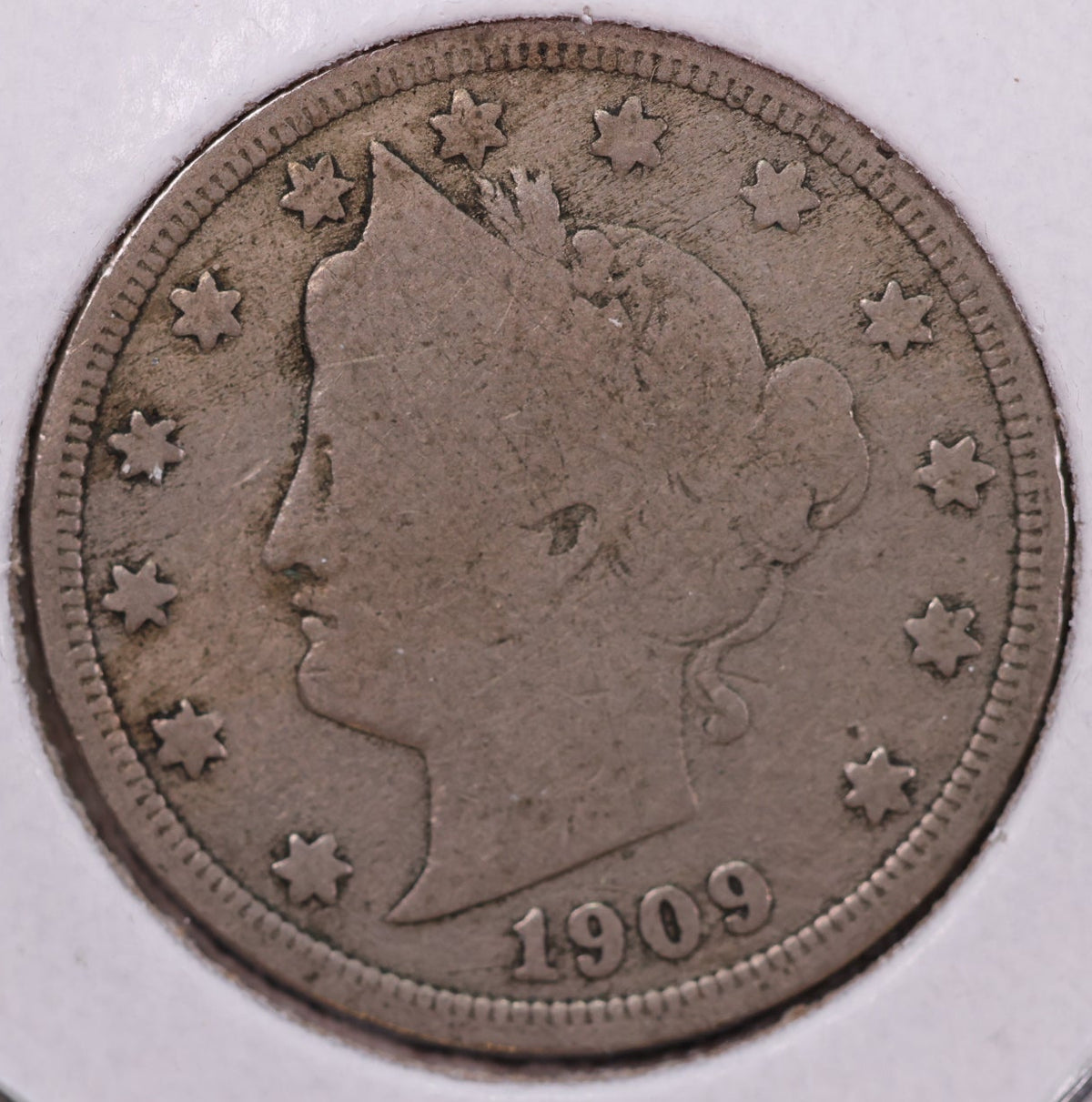 1909 Liberty Nickel, Affordable Circulated Coin. Store #NL468