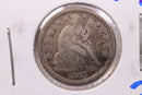 1856 Seated Liberty Silver Dime., V.F+., Store Sale