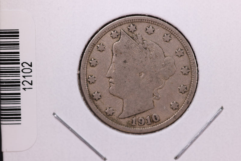 1910 Liberty Nickel, Affordable Circulated Coin. Store