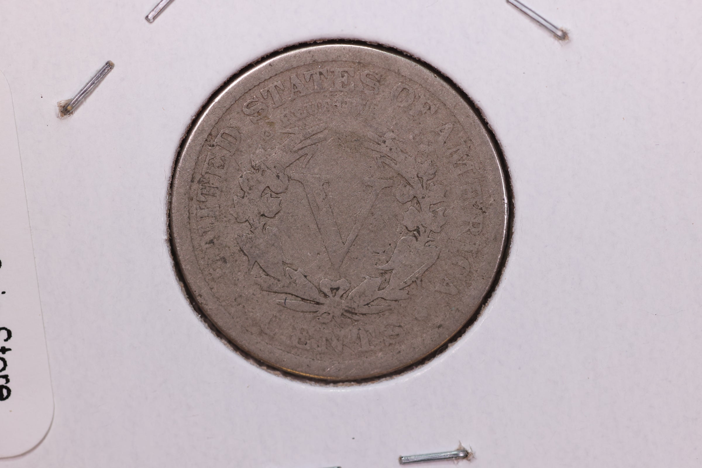 1910 Liberty Nickel, Affordable Circulated Coin. Store #12106