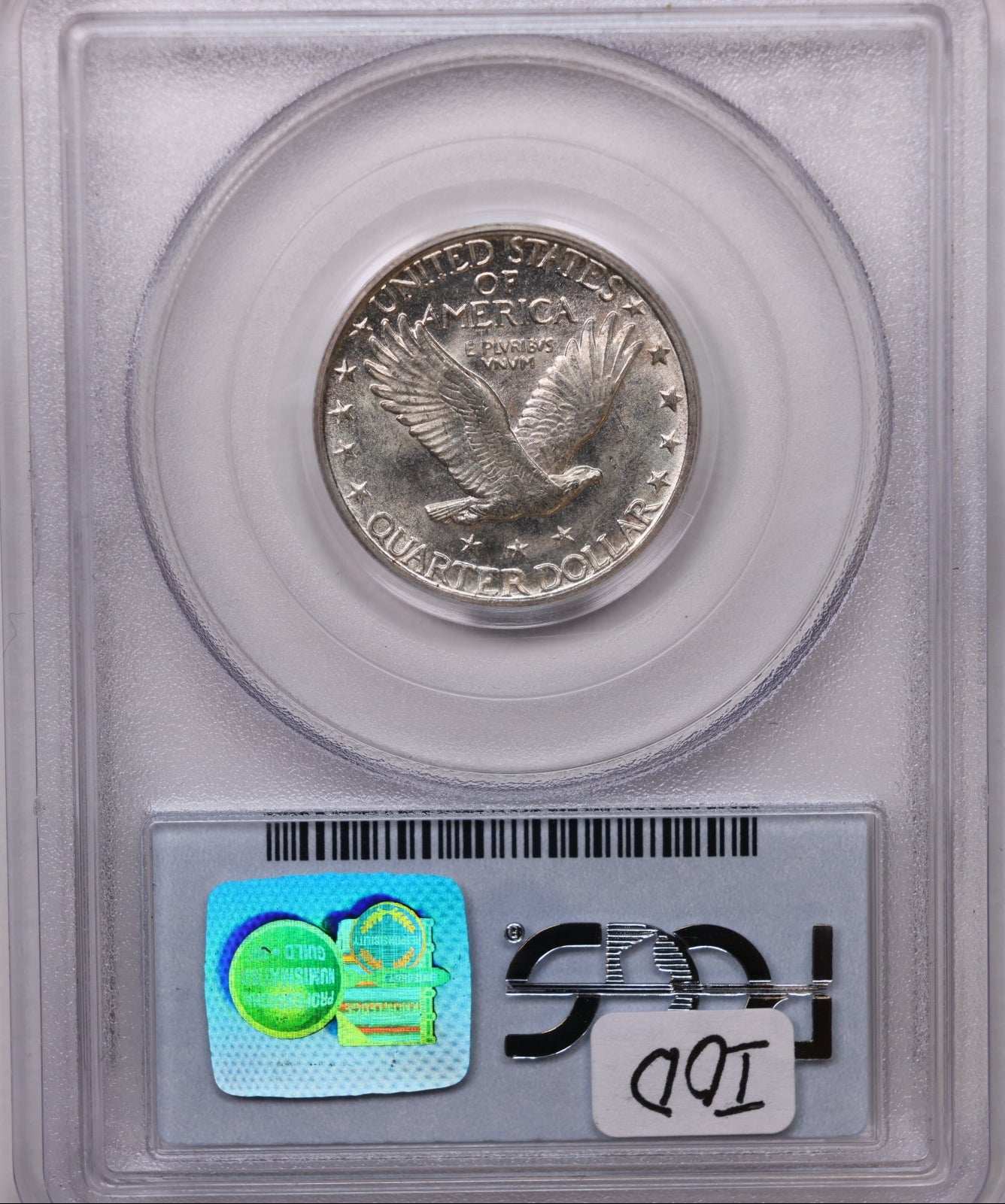 1926-D Standing Liberty Silver Quarter, PCGS MS-64, Nice, Store #QR1959.