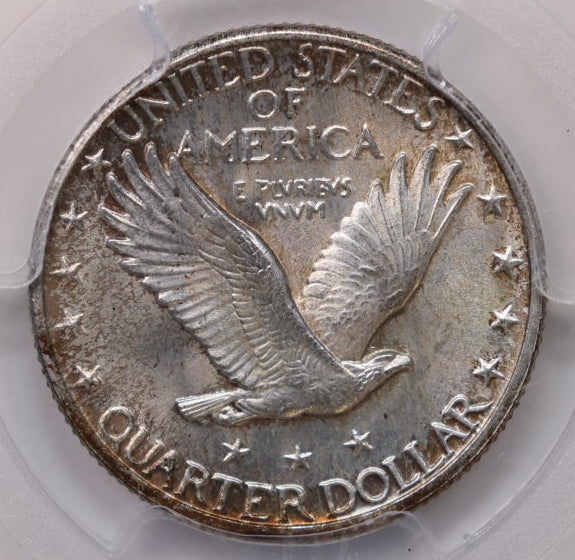 1929 Standing Liberty Silver Quarter, PCGS MS63, F.H, Nice, Store #QR1963