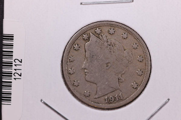 1911 Liberty Nickel, Affordable Circulated Coin. Store #12112