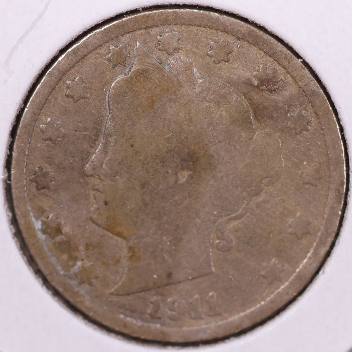 1911 Liberty Nickel, Affordable Circulated Coin. Store #NL190