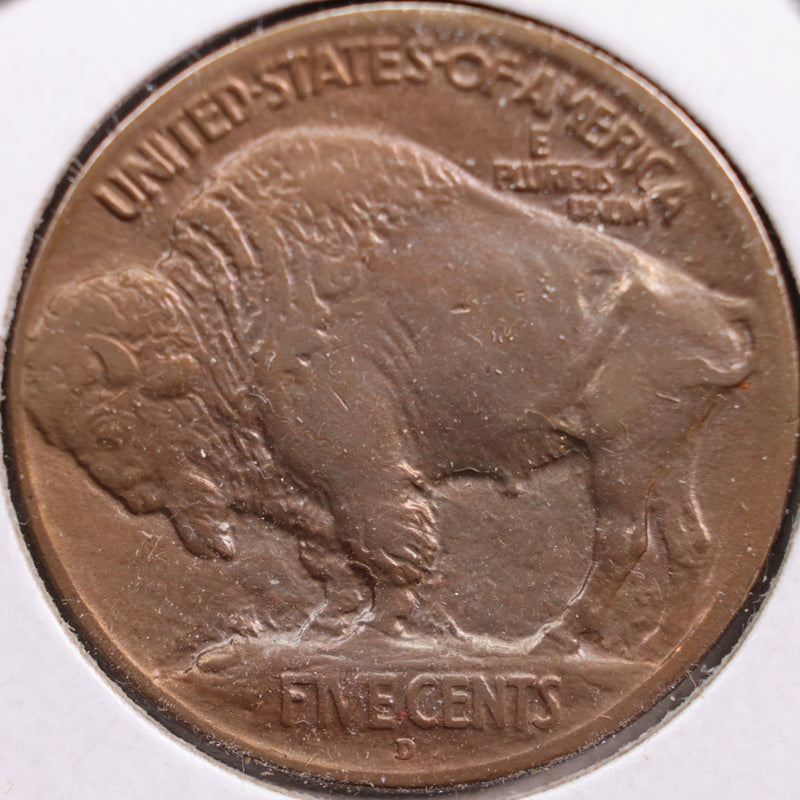 1913-D Buffalo Nickel, Extra Fine+ Circulated Coin, Store