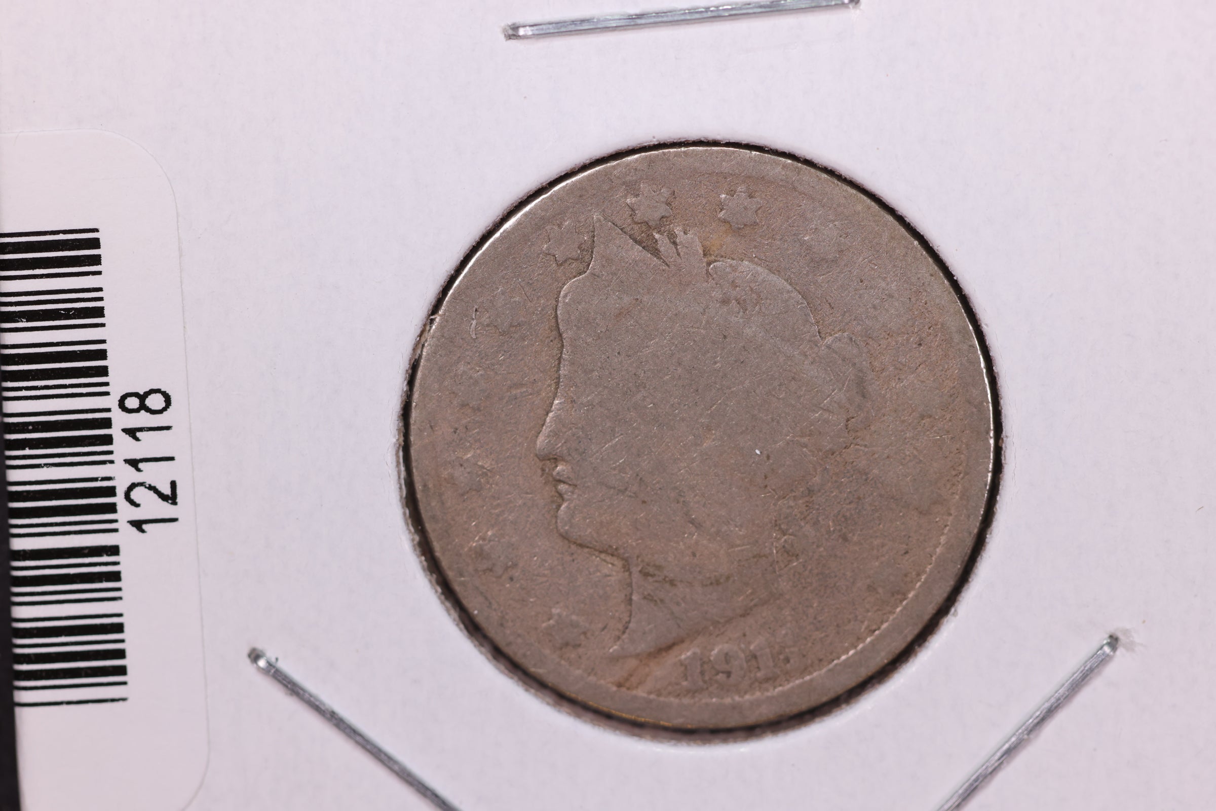 1911 Liberty Nickel, Affordable Circulated Coin. Store #12118
