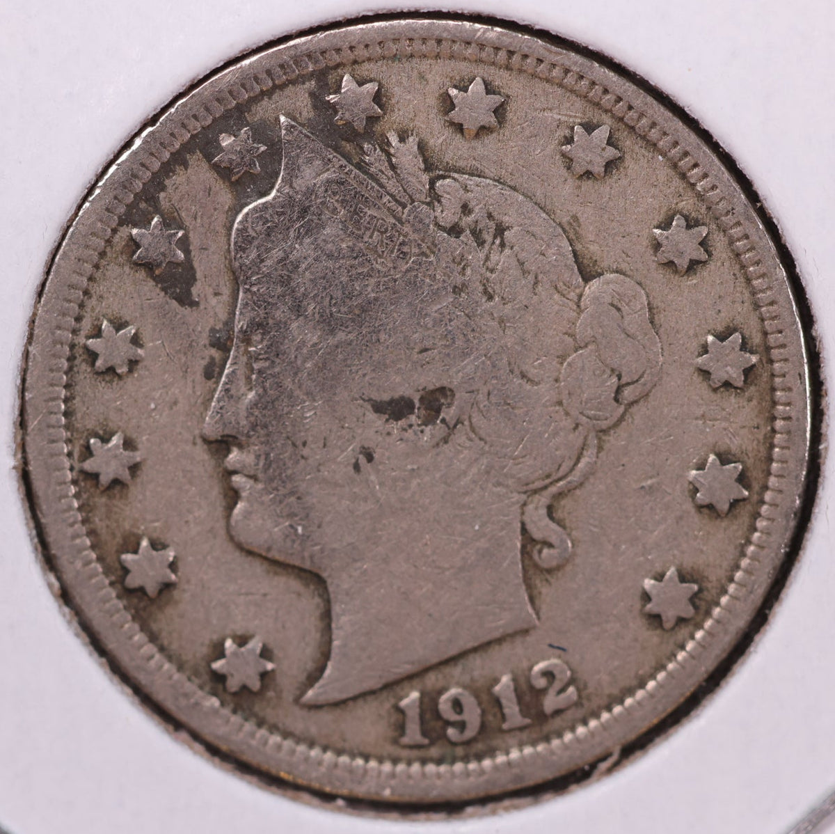 1912 Liberty Nickel, Affordable Circulated Coin. Store #NL255