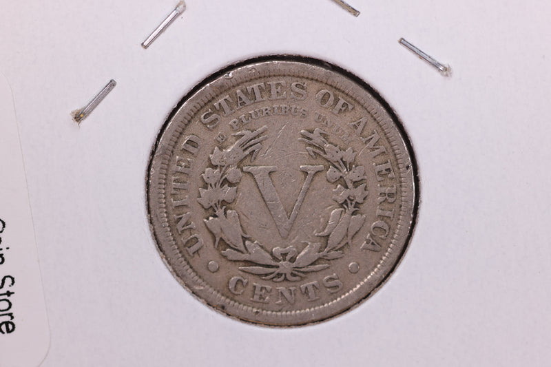 1912 Liberty Nickel, Affordable Circulated Coin. Store