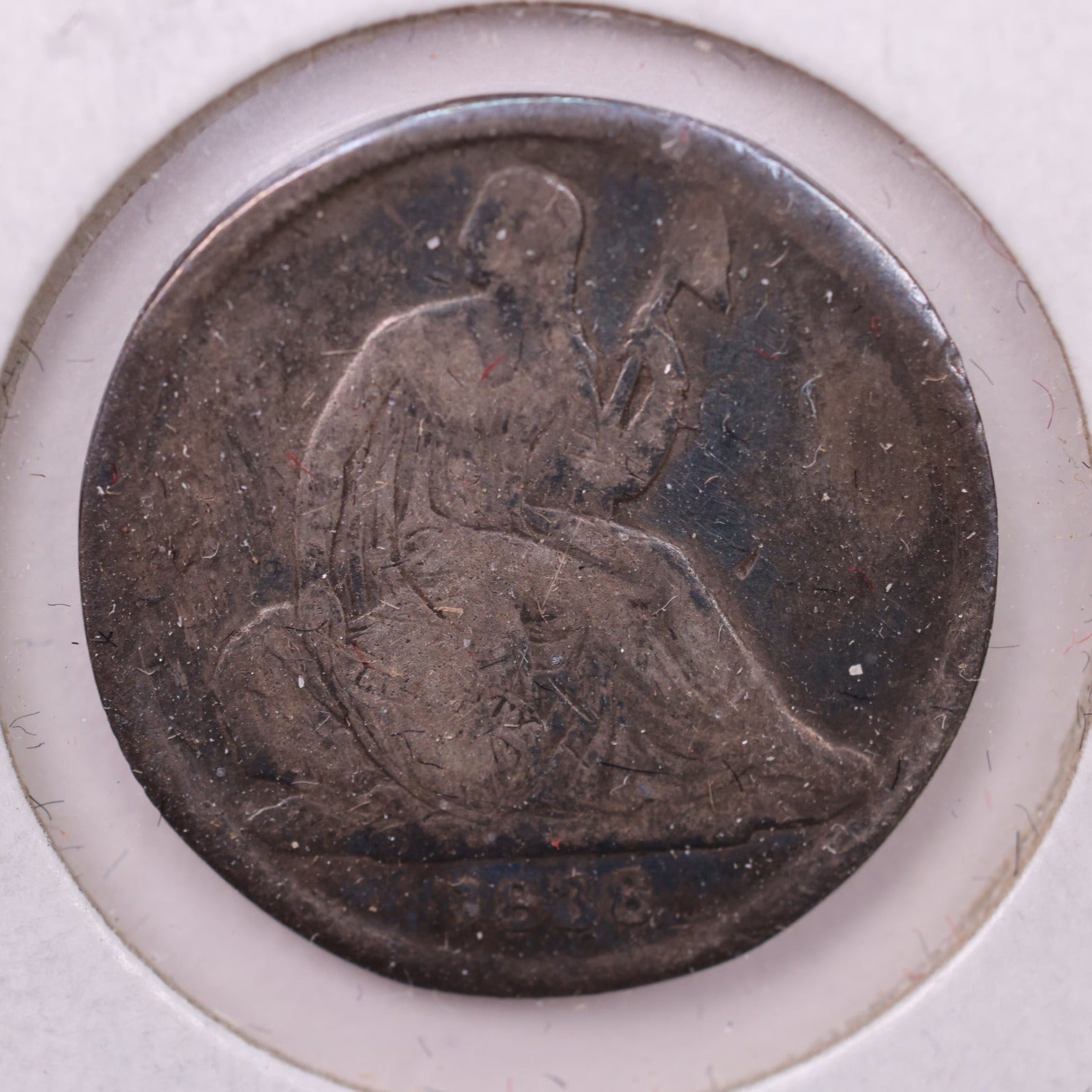 1838-O Seated Liberty Dime, Fine Circulated Coin, Store #DE531