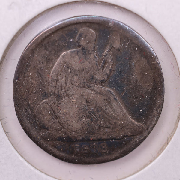 1838-O Seated Liberty Silver Dime., Fine., Store Sale #18988