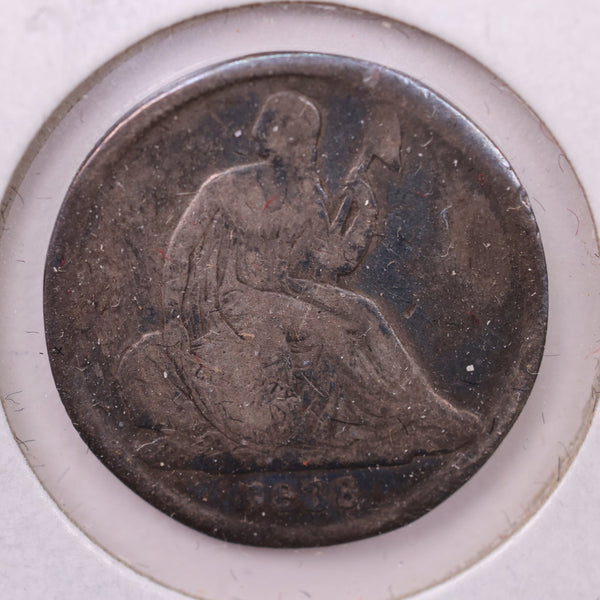 1838-O Seated Liberty Silver Dime., Fine., Store Sale #18987