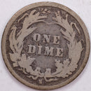 1895-S Barber Silver Dime, Good Circulated Coin, Store