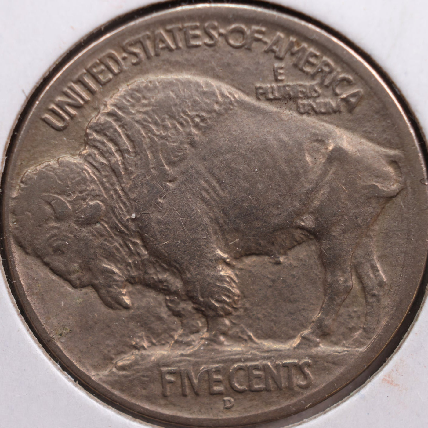 1913-D Buffalo Nickel, About Uncirculated Coin, Store #NL228