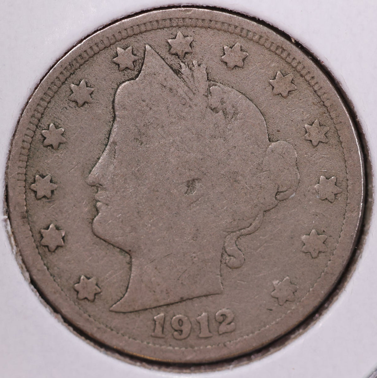 1912 Liberty Nickel, Affordable Circulated Coin. Store #NL248