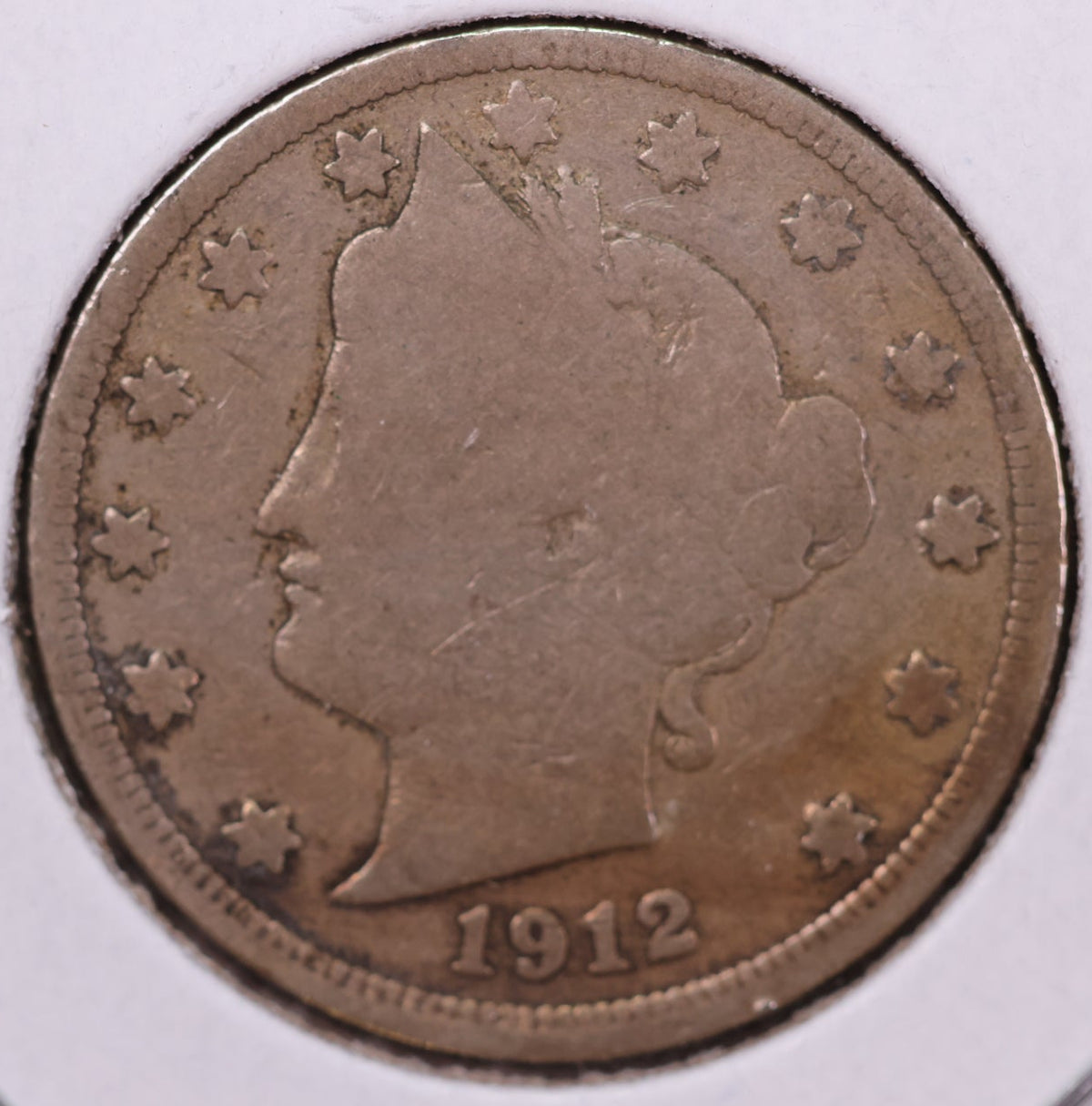 1912 Liberty Nickel, Affordable Circulated Coin. Store #NL217