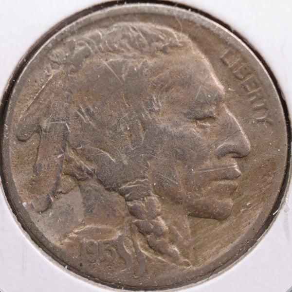 1913-D Buffalo Nickel, Fine+ Circulated Coin, Store #NL231