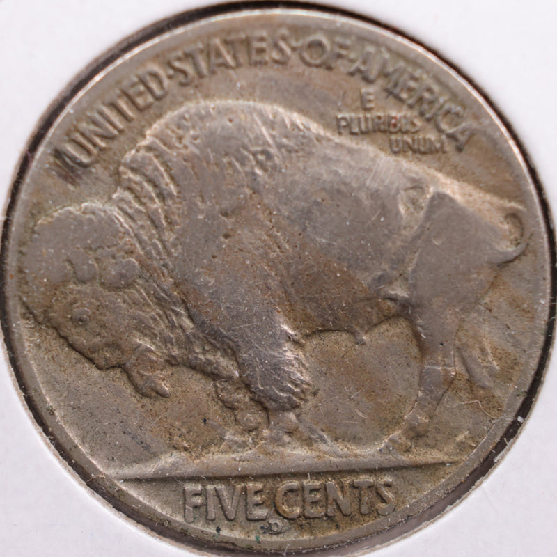 1913-D Buffalo Nickel, Fine+ Circulated Coin, Store