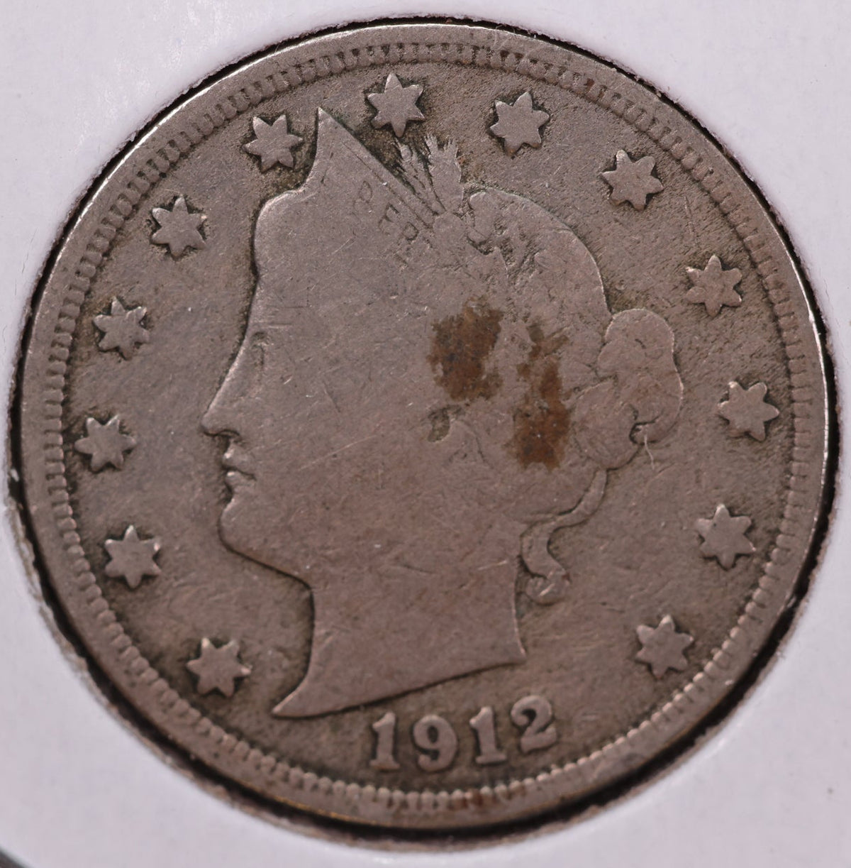 1912 Liberty Nickel, Affordable Circulated Coin. Store #NL220